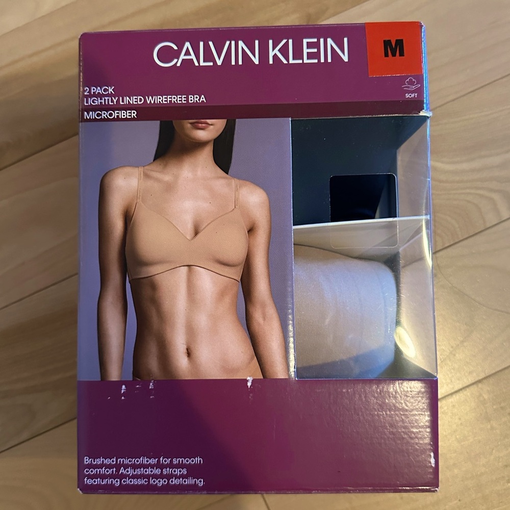 Calvin Klein Wireless Bras (Medium)